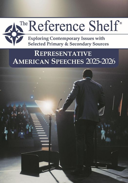 Produktbild: The Reference Shelf: Representative American Speeches, 2025-26