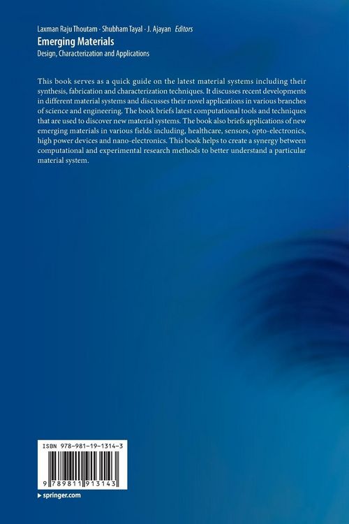 Produktbild: Emerging Materials