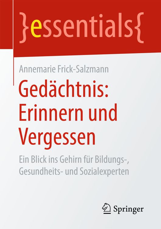 Produktbild: Ged&auml;chtnis: Erinnern und Vergessen