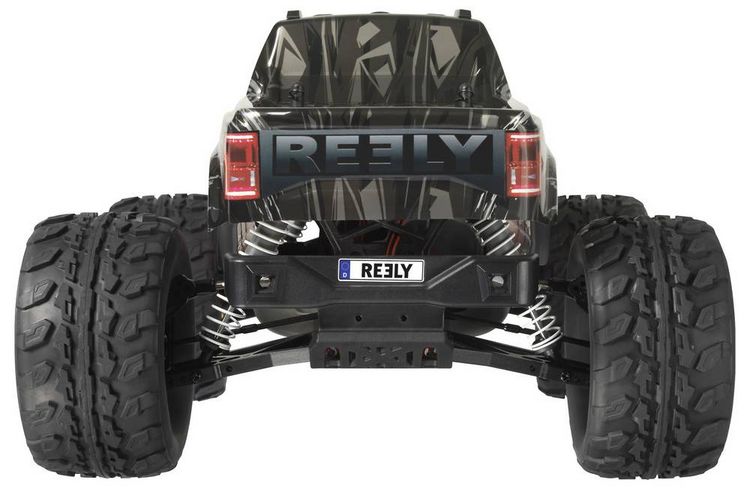 Produktbild: Reely NEW2 Super Combo V2 Brushed 1:10 RC Modellauto Elektro Monstertruck Allradantrieb (4WD) 100% RtR 2,4GHz inkl. Akku