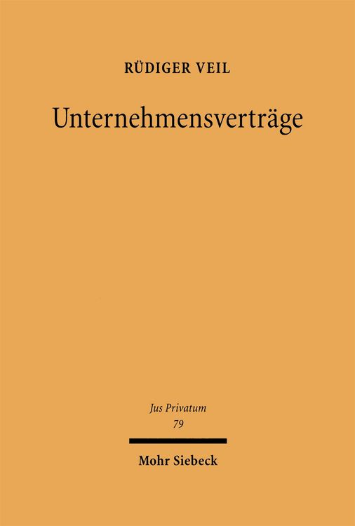 Produktbild: Unternehmensvertr&auml;ge