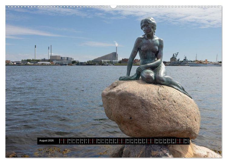 Produktbild: Kopenhagen - Juwel an der Ostsee (hochwertiger Premium Wandkalender 2026 DIN A2 quer), Kunstdruck in Hochglanz