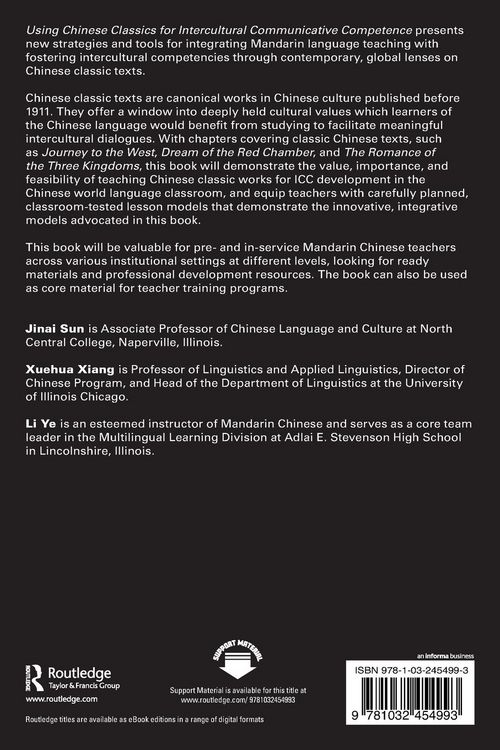 Produktbild: Using Chinese Classics for Intercultural Communicative Competence