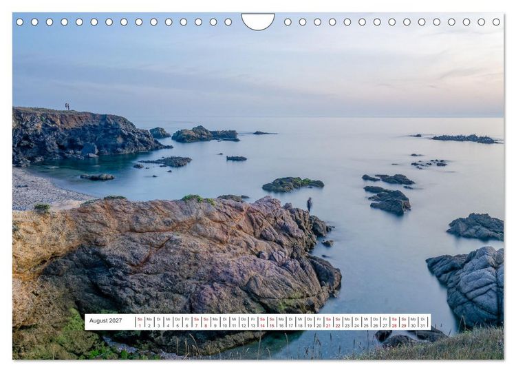 Produktbild: Die Sonne der Bretagne &ndash; Zwischen Himmel und Erde (Wandkalender 2027 DIN A4 quer), CALVENDO Monatskalender