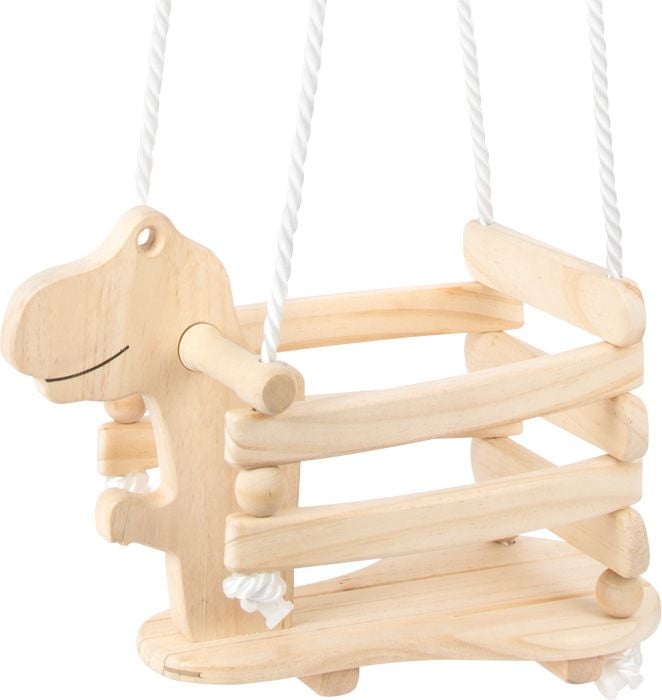 Produktbild: small foot 11589 - Kleinkindschaukel Dino, Gitterschaukel, Schaukel, Holz