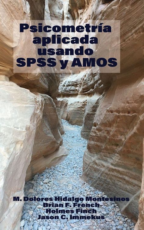 Produktbild: Psicometr&iacute;a Aplicada Usando SPSS y AMOS