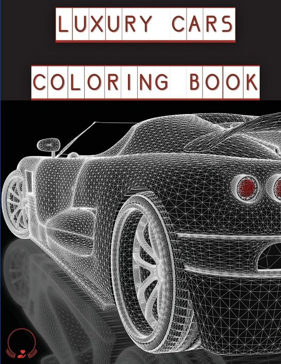 Produktbild: Luxury Cars Coloring Book
