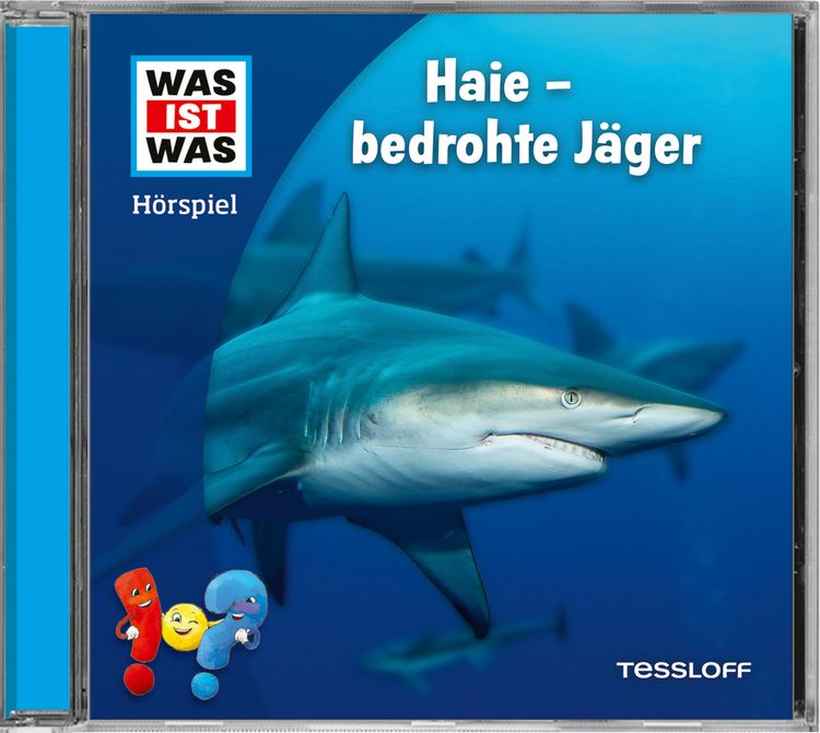 Produktbild: WAS IST WAS H&ouml;rspiel. Haie - bedrohte J&auml;ger