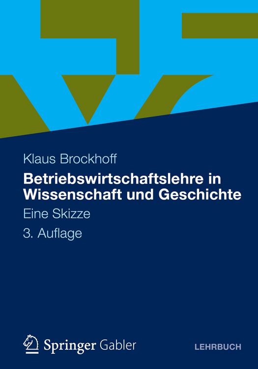 Produktbild: Betriebswirtschaftslehre in Wissenschaft und Geschichte