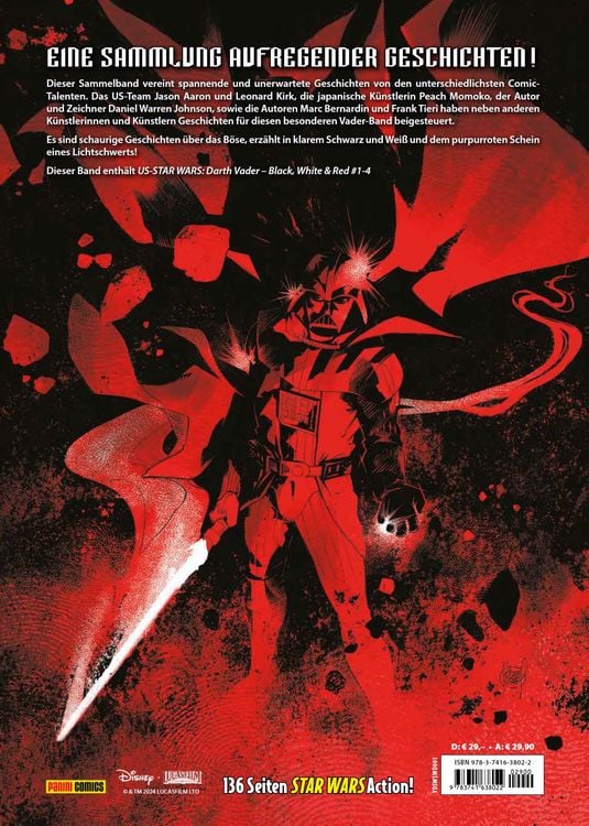 Star Wars Comics: Darth Vader - Schwarz, Weiß & Rot Deluxe