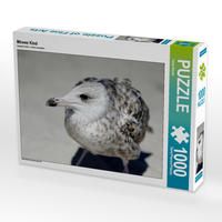Produktbild: CALVENDO Puzzle M&ouml;wen Kind 1000 Teile Lege-Gr&ouml;&szlig;e 64 x 48 cm Foto-Puzzle Bild von Tanja Riedel