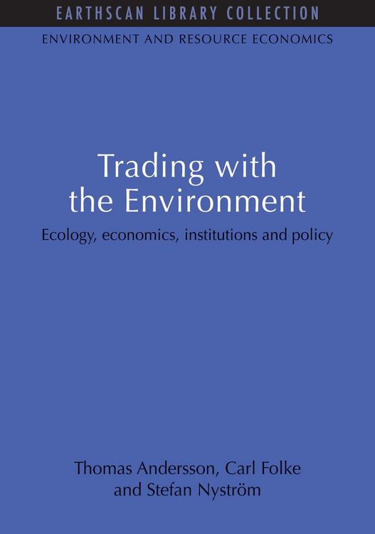 Produktbild: Trading with the Environment