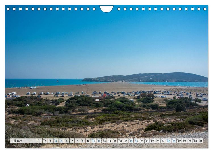 Produktbild: Rhodos - Traumhafter S&uuml;den (Wandkalender 2026 DIN A4 quer), CALVENDO Monatskalender