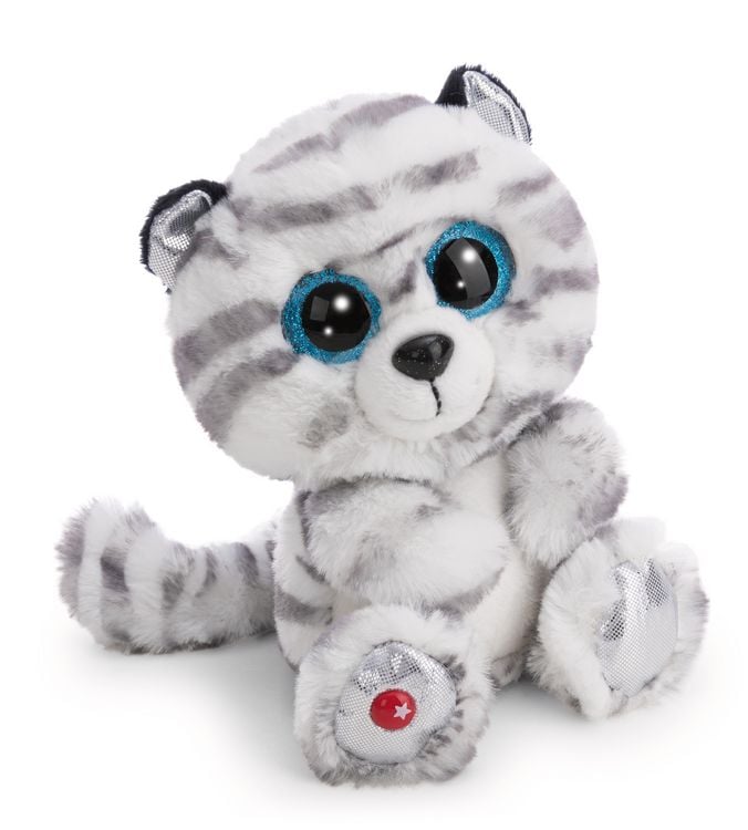 Produktbild: NICI - Kuscheltier GLUBSCHIS wei&szlig;er Tiger Albella 15cm schlenkernd