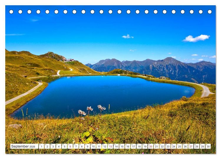 Produktbild: Gr&uuml;&szlig;e aus Bad Hofgastein (Tischkalender 2026 DIN A5 quer), CALVENDO Monatskalender