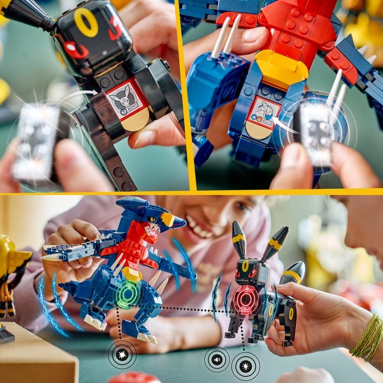 Produktbild: LEGO Pok&eacute;mon SMART Play: Nachtaras und Knakracks Duell um die Meisterschaft kompatibles Set 72165