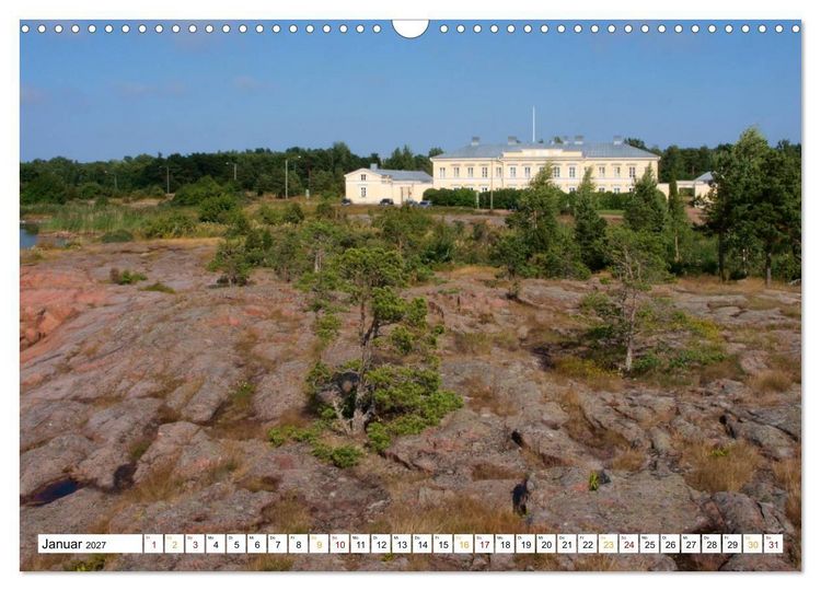 Produktbild: &Aring;landinseln. Sch&auml;rengarten zwischen Finnland und Schweden (Wandkalender 2027 DIN A3 quer), CALVENDO Monatskalender