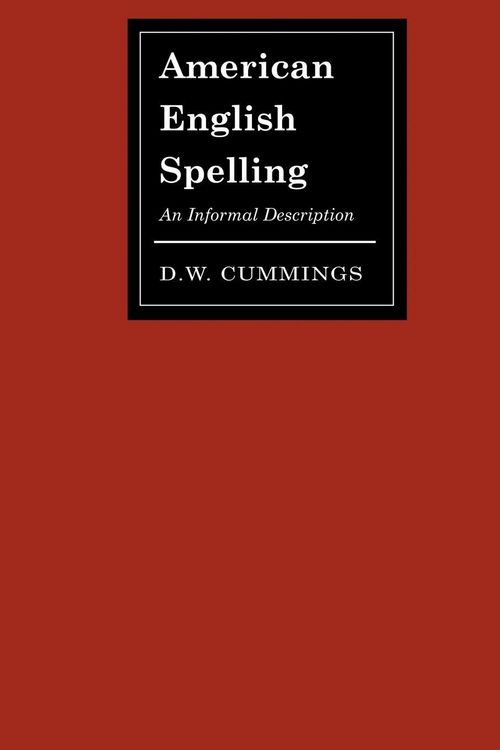 Produktbild: American English Spelling