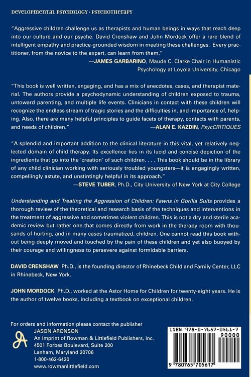 Produktbild: Understanding and Treating the Aggression of Children
