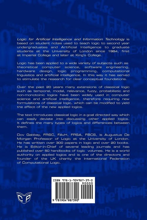 Produktbild: Logic for Artificial Intelligence and Information Technology
