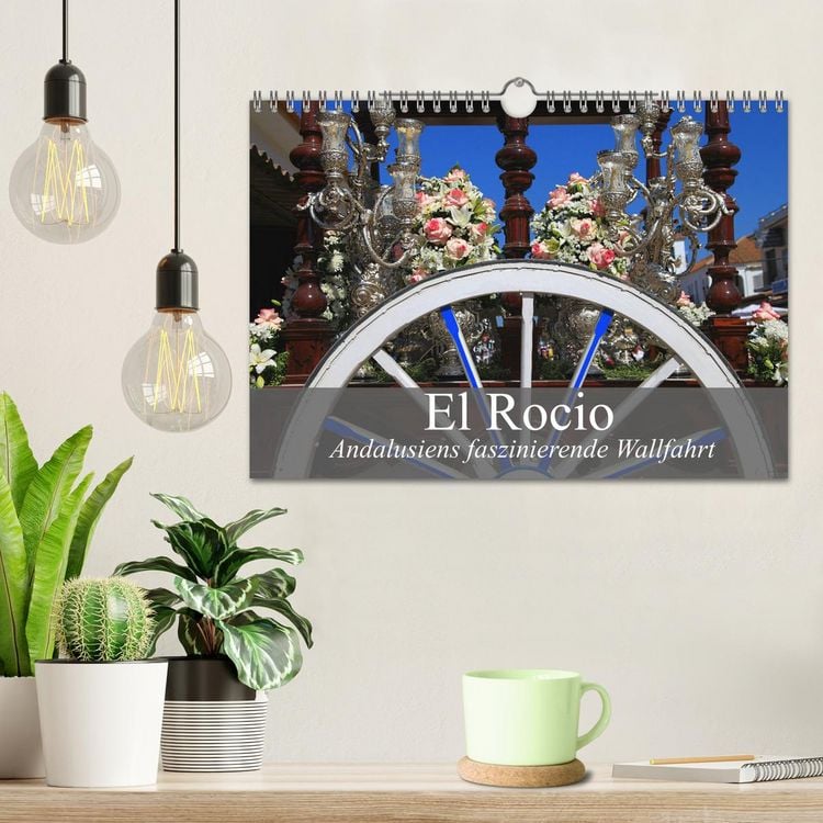 Produktbild: El Rocio - Andalusiens faszinierende Wallfahrt (Wandkalender 2026 DIN A4 quer), CALVENDO Monatskalender