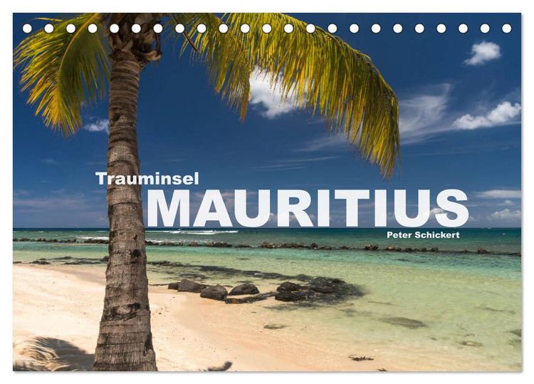Produktbild: Trauminsel Mauritius (Tischkalender 2026 DIN A5 quer), CALVENDO Monatskalender