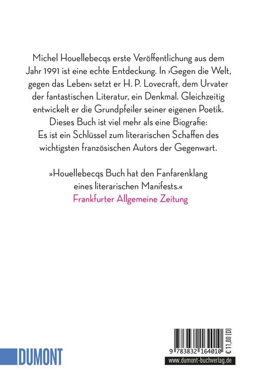 Produktbild: Gegen die Welt, gegen das Leben.
