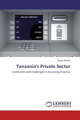 Produktbild: Mange, Z: Tanzania's Private Sector