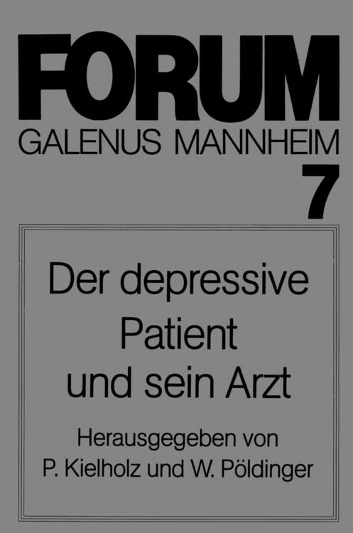 Produktbild: Der depressive Patient und sein Arzt