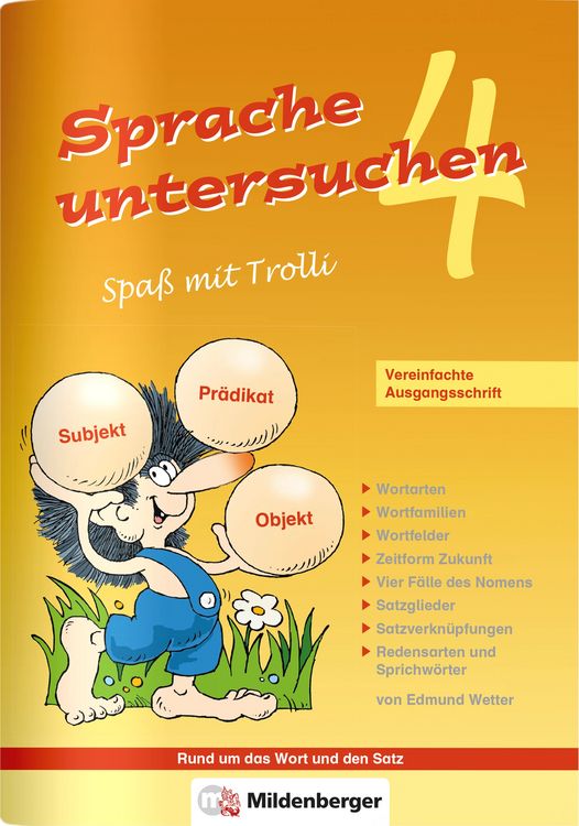 Produktbild: Sprache untersuchen &ndash; Spa&szlig; mit Trolli 4, Vereinfachte Ausgangsschrift