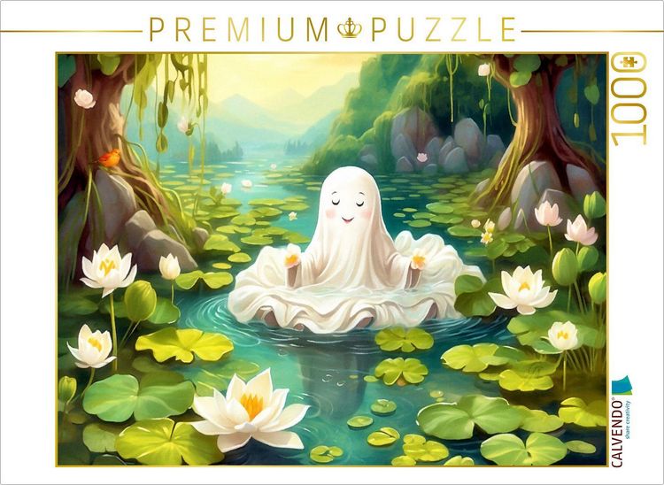 Produktbild: CALVENDO Puzzle Lotus | 1000 Teile Lege-Gr&ouml;&szlig;e 64x48cm Foto-Puzzle f&uuml;r gl&uuml;ckliche Stunden