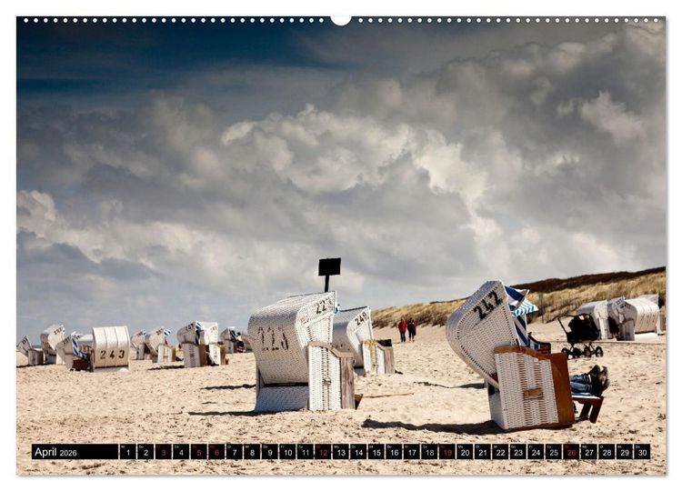 Produktbild: Insel Spiekeroog (Wandkalender 2026 DIN A2 quer), CALVENDO Monatskalender