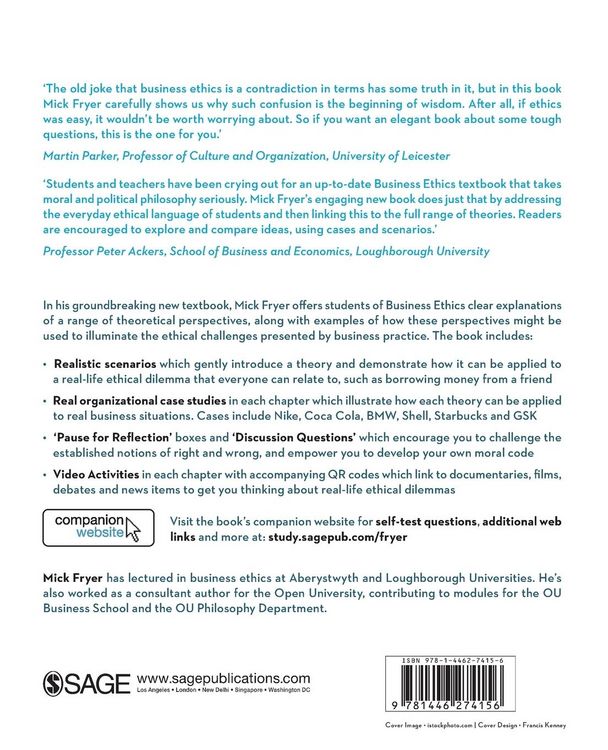 Produktbild: Ethics Theory and Business Practice