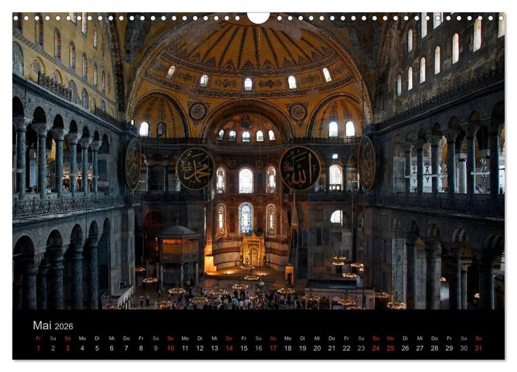 Produktbild: Istanbul Highlights (Wandkalender 2026 DIN A3 quer), CALVENDO Monatskalender