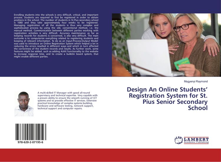 Produktbild: Design An Online Students' Registration System for St. Pius Senior Secondary School