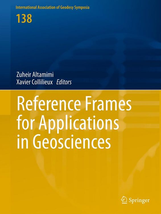 Produktbild: Reference Frames for Applications in Geosciences