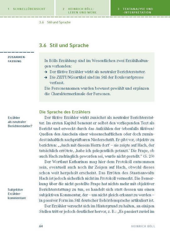 Produktbild: Die verlorene Ehre der Katharina Blum von Heinrich B&ouml;ll