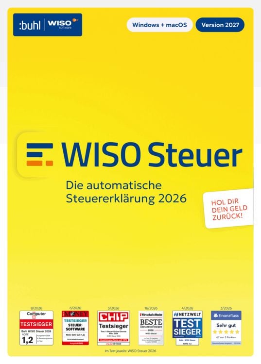 Produktbild: WISO Steuer 2027
