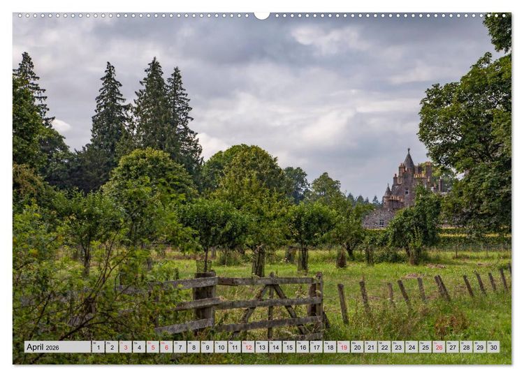 Produktbild: Wundersch&ouml;nes Schottland - Bilderreise durch ein sagenumwobenes Land (Wandkalender 2026 DIN A2 quer), CALVENDO Monatskalender