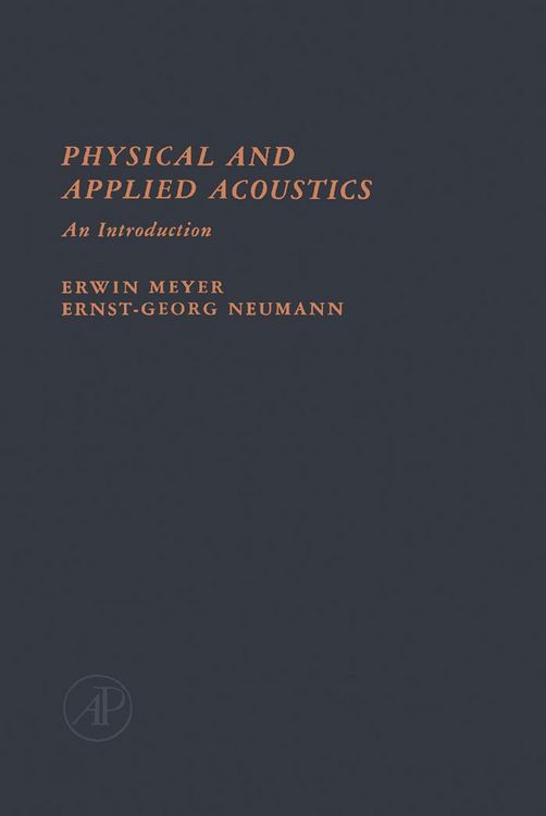 Produktbild: Physical and Applied Acoustics