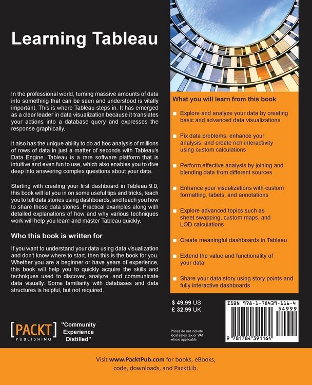 Produktbild: Learning Tableau