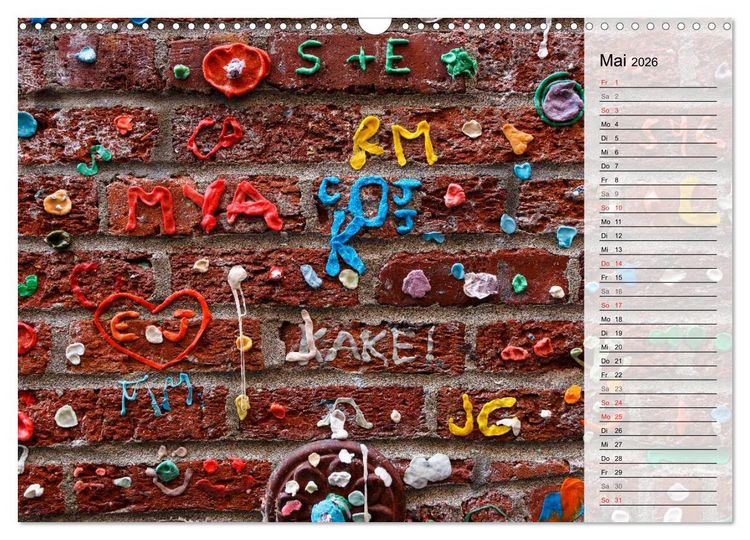 Produktbild: Eine Reise nach Seattle (Wandkalender 2026 DIN A3 quer), CALVENDO Monatskalender