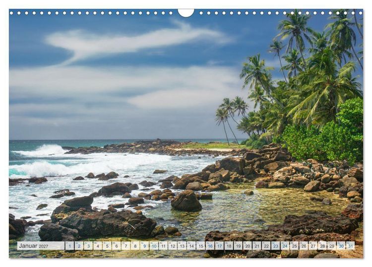 Produktbild: Verliebt in Sri Lanka (Wandkalender 2027 DIN A3 quer), CALVENDO Monatskalender