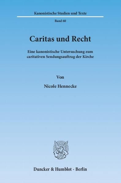 Produktbild: Caritas und Recht.