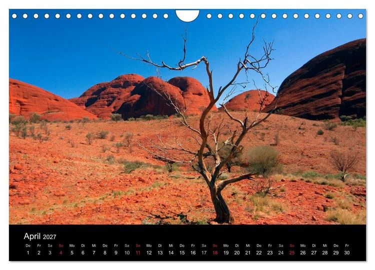Produktbild: Australien (Wandkalender 2027 DIN A4 quer), CALVENDO Monatskalender