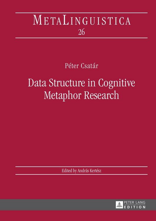 Produktbild: Data Structure in Cognitive Metaphor Research
