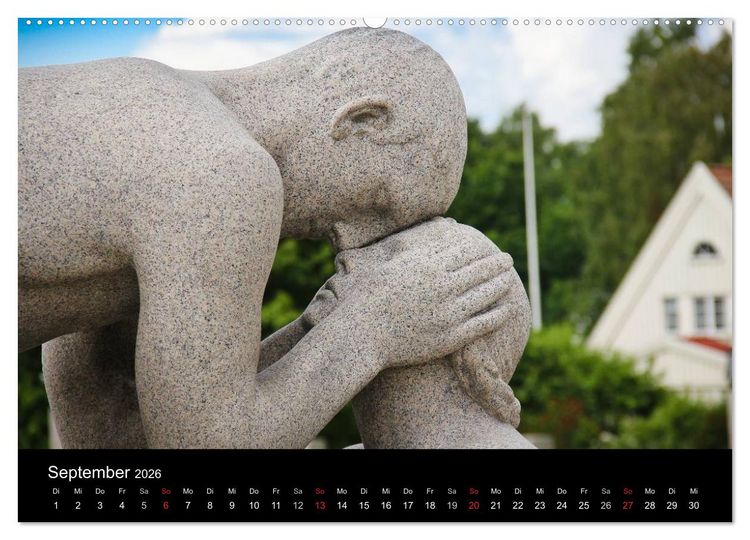 Produktbild: Oslo (Wandkalender 2026 DIN A2 quer), CALVENDO Monatskalender