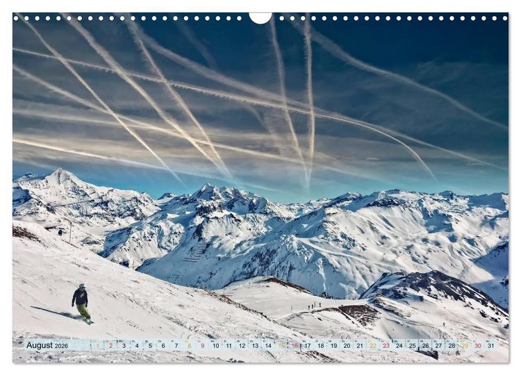 Produktbild: Snowboard - so cool (Wandkalender 2026 DIN A3 quer), CALVENDO Monatskalender