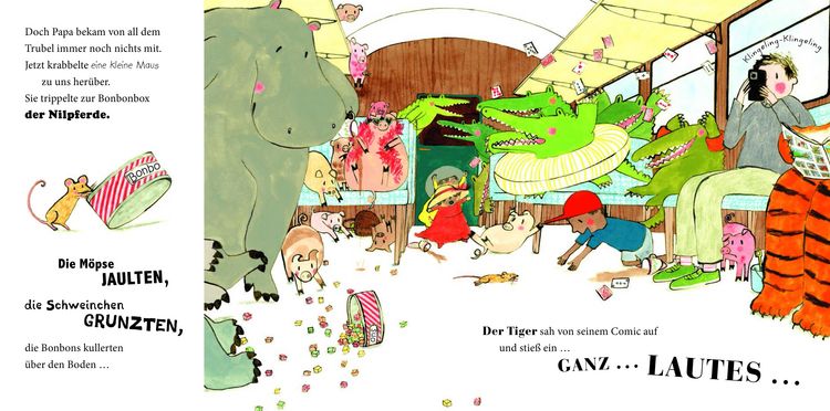 Produktbild: Ein Tiger im Zug