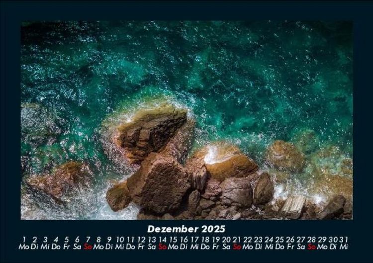 Produktbild: Sehnsucht nach Meer 2025 Fotokalender DIN A5